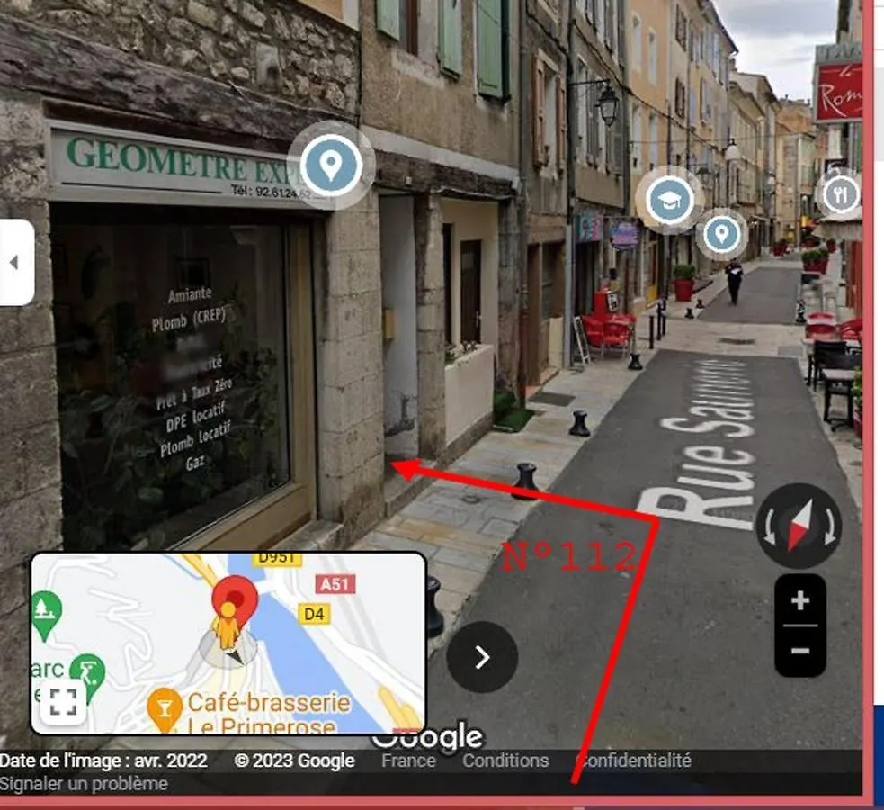 Une Vue Sur La Baume Sisteron 0*,